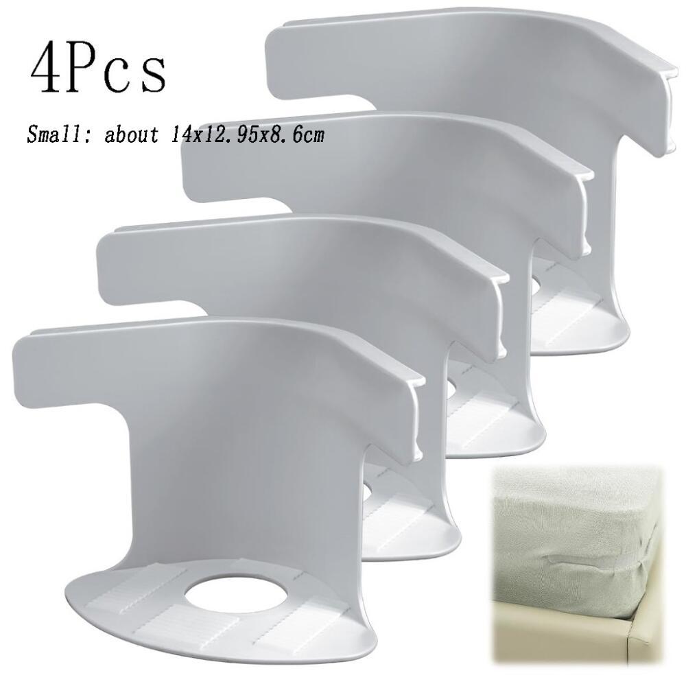 Invisible Sheet Bed Cover Fixer, Bed Sheet Fixed Clip with Lock Strips Fixed Bed Sheet Holder Bedsheet Fixed for All Mattress