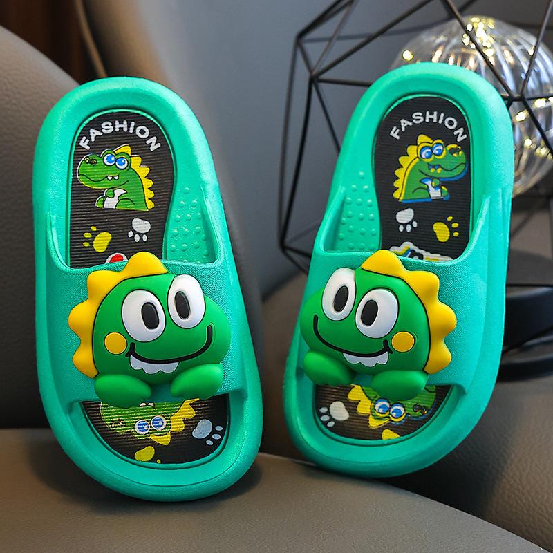 Yumei 3D Cartoon Animation Rabbit Design Non-Slip Home & Bathroom Baby Shoes Comfortable Soled Casual Slippers for Children 22