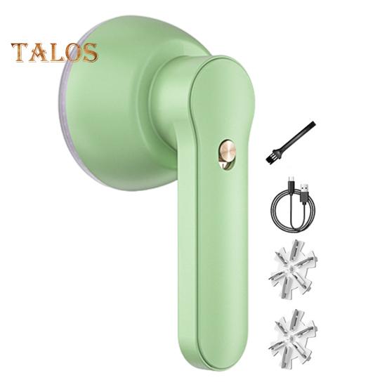 

Электрический триммер для удаления катышков, 6-лезвийная бритва для свитера, электрическая бритва для ткани, корпус из АБС-пластика, перезаряжаемый через USB, портативный триммер для удаления катышков Charging зелёный