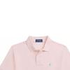 Polo Ralph Lauren Polo Shirt Solid Color Small Pony Logo Embroidery Short Sleeve Kids Tops Pink 323703632-166