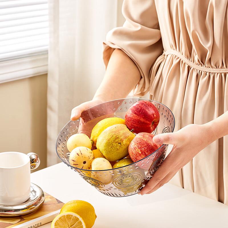Patterned PET Salad Bowl - Medium, 2-Pack