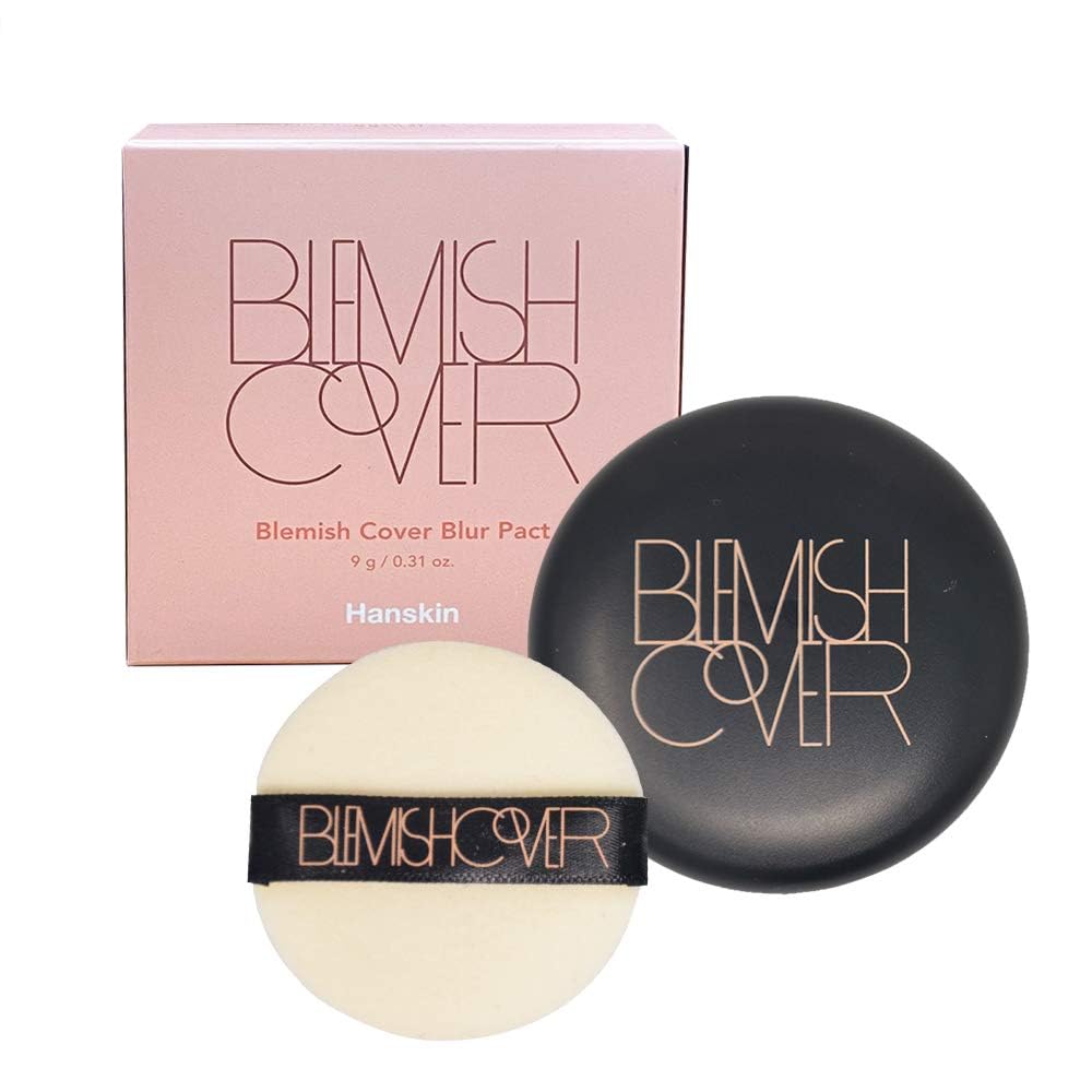 Blemish Cover Blur Pact [HANSKIN Official] чёрный