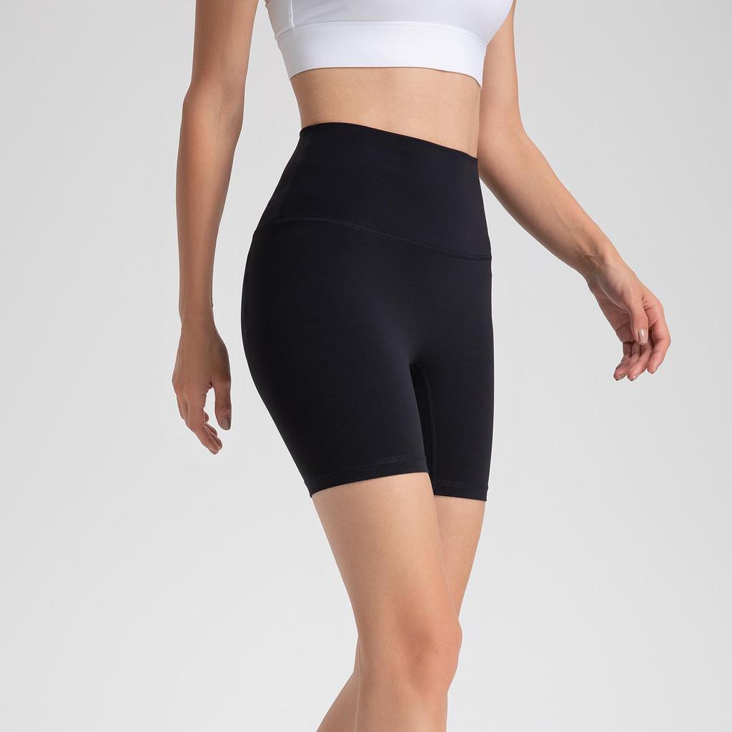 High-Waisted, Butt-Lifting Peach-Shaped Yoga Shorts for Women – European & American Style