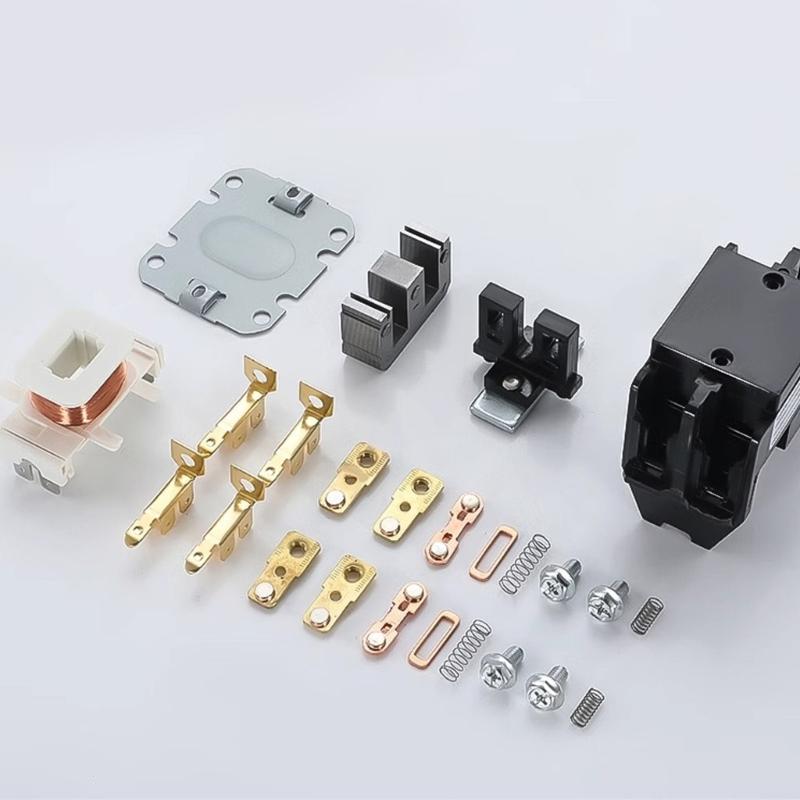 3P 40A 220V Contactor Strong 24VAC Coils Strong Brass Contacts Industrial Power Relays for HVAC Systems