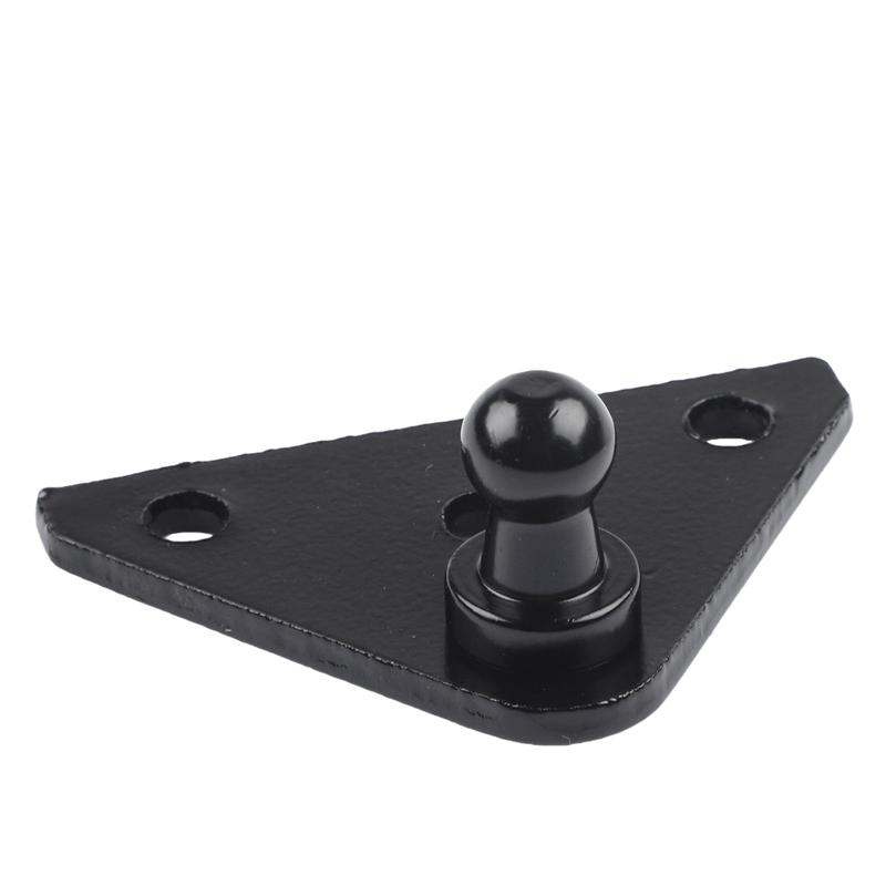 For Bonnet Lifters Direct Replacement Ball Stud Bracket Flat-shaped Mounting Bracket Includes 16 Screws L-type Mounting Bracket