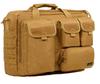 Cybertron Waterproof 900D Multifunctional Shoulder Bag with MOLLE Military Tactical Tote Messenger Computer Khaki Closure, Bag, 14.1" PC/Laptop Bag,