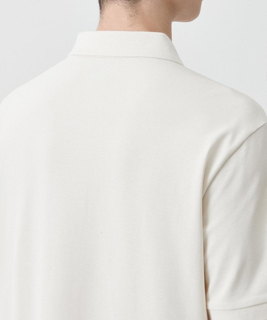 MUSINSA STANDARD [Cooltandard] Pique Polo Shirt [Cream]