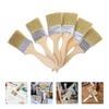 NUOLUX Paint Thin Handle Set for Furniture and Woodwork Lustre for and DIY Brushes Iron Brushes, Design, 23-Piece Painting, Compatible, Water-Based