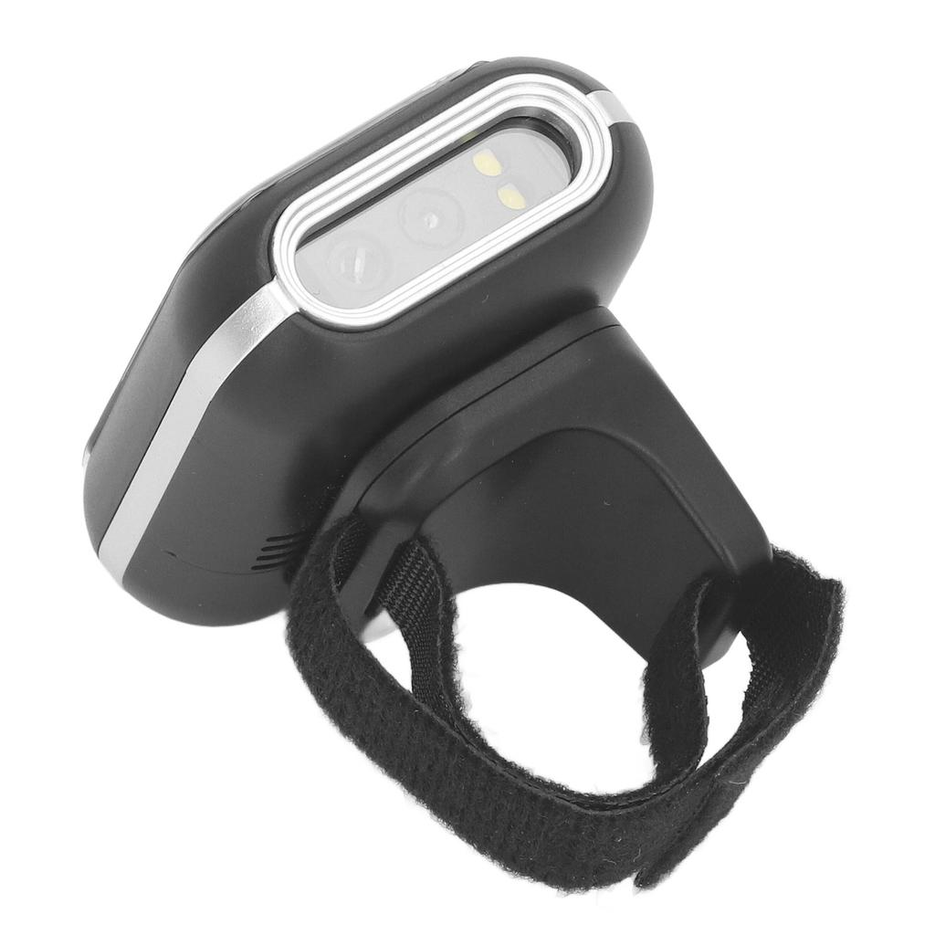 Ring Barcode Scanner 2.4G Wireless Bluetooth 2D Code Reader Wearable Finger Barcode Scanning Tool