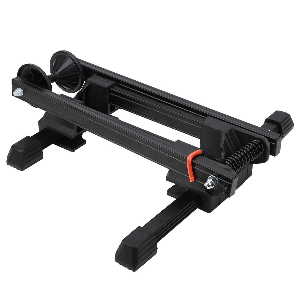 Bicycle Foldable Wheel Stand Holder Mountain Bike Floor Parking Rack Repair SupportBlack