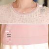 Women's Mid-Aged & Elderly Breathable Knit Shirt