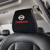 1 Stück Auto-Kopfstützenbezug Auto-Passform für Note Juke Sentra Patrol Navara Micra Leaf Almera X-trail Qashqai Autositzbezug