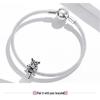 Yinziyun Fun Cheetah DIY 925 Sterling Silver Bead Accessories BSC556