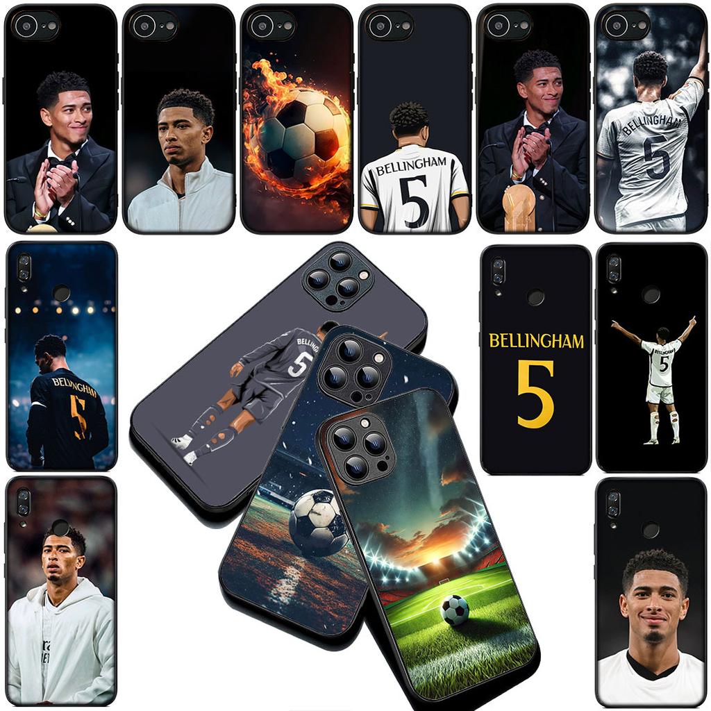 Soccer No 5 Star Football No5 Cover for Samsung Galaxy S22 S21 S20 FE Ultra Plus A07 A15 A16 A17 A25 A37 A57 + Coque Phone Case