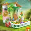 Meisjes Assemblage Spel Bouwsteen Set Prinsessen Winkel Tuin Studeerkamer Speelruimte Schaalmodel Cadeau Speelgoed Tuin Compatibel met