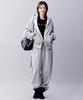Nigaennikol Butterfly Warm Cotton Sweat Pants_Gray