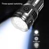 Camping Flashlight High Lumens Super Bright Dimmable Multiple Modes Waterproof Rechargeable Flashlight LED Torchlight