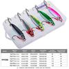 Long Shot Lure Iron Plate Set 7-30g Drag Fishing Sea Fishing Boat Fishing Lure Fake Bait Bayfish Iron Plate Simulation Bait