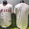 Los Angeles Angels Embroidered Baseball Jersey Unisex Fan Shirt White Blank Style