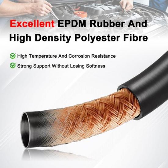 Lower Side Radiator Hose for 2012 2013 2014 2015 2016 2017 Kia Rio 1.6L L4