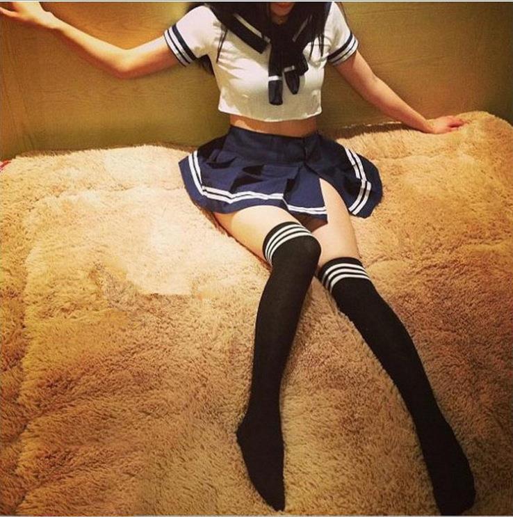 Erotic underwear, nightclub bow, blue floating sand, student uniform, sexy sailor uniform, seductive game uniform, ladies