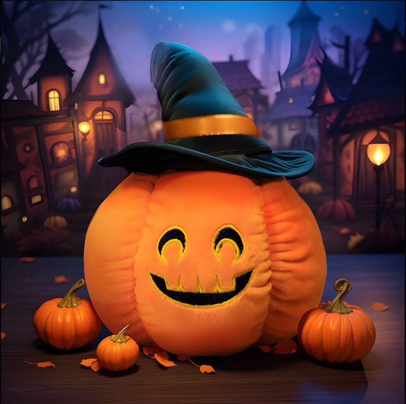 Giant Pumpkin Plush Toy Creative Pillow Home Cuddle Pillow Office Supplies Halloween Christmas Gift