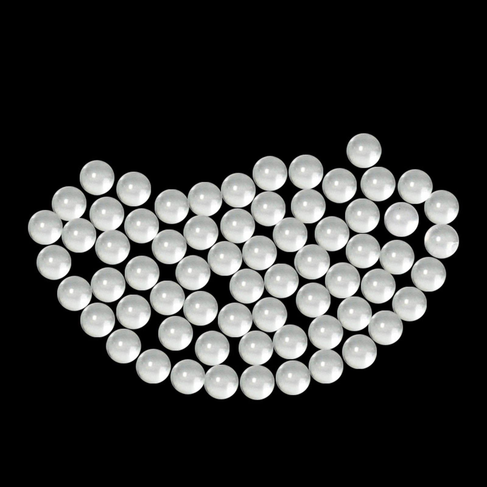 

50Pcs Paint Mixing Balls Round,Painting Accessories Glass 7mm for Bottle Shaking Art Craft Model