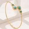 Zinc Zinc Alloy Arm Cuff Spiral Bohemian Bracelet Fashion Cuff Bangle for Women  Women