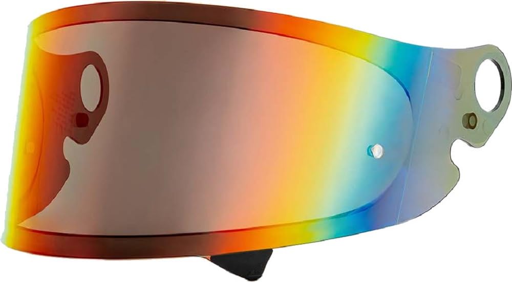 

Motorcycle Helmet Mirror Shield EXTRA Shield Shoei Dark EX119200 [Yamashiro] (Extra Shield) CPB-1V Smoke/Red [Compatible with Glamster]