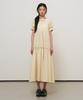 General Idea Puff Sleeve Pintuck Long Dress [Butter] / Gf2Lop520