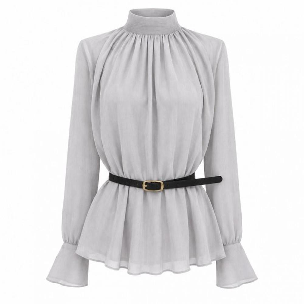 Ggpx New York Chiffon Belt Blouse Gq8sh045f