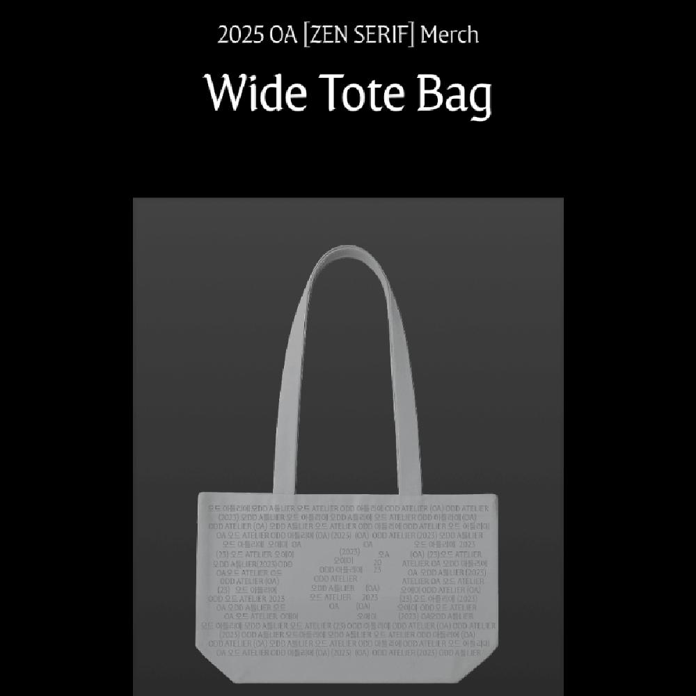 

Предзаказ JENNIE 2025 OA ZEN SERIF Широкая сумка-тоут