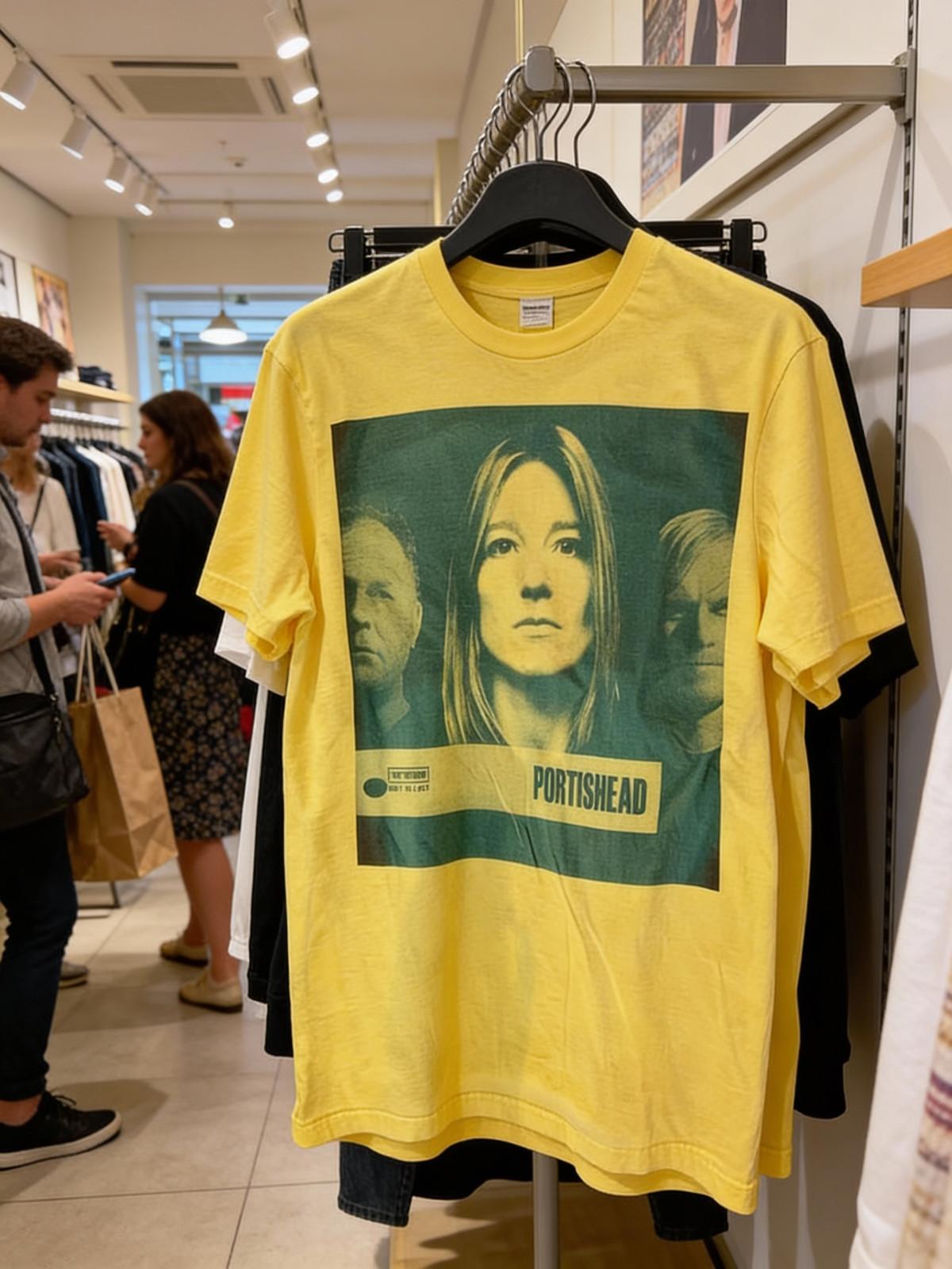 Portishead Shirt, Portishead Gold T-shirt Unisex NWT XXXL