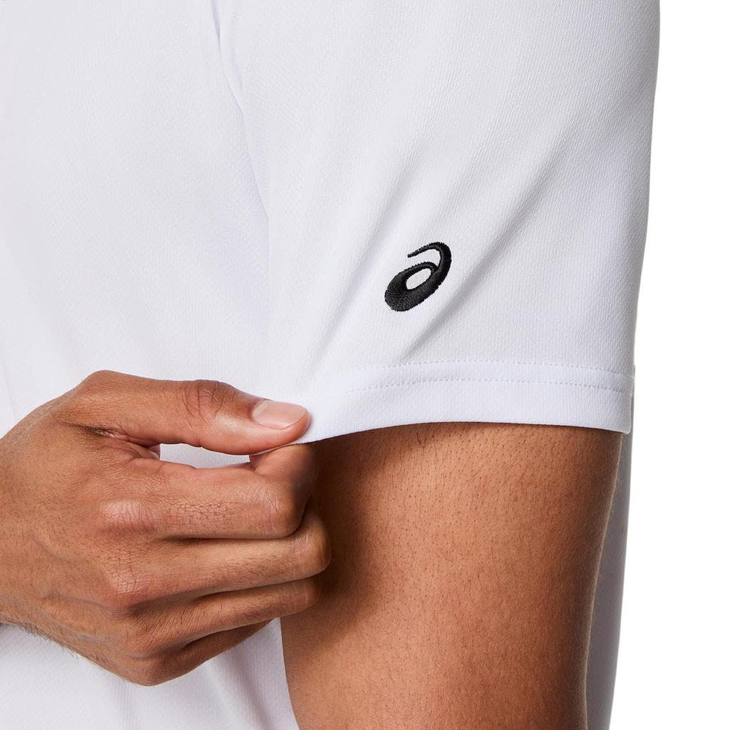 Training Wear Polo Shirt 2031F320 100 S [ASICS] Men's (Brilliant White)