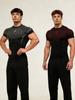 Gymshark Men's Quick Dry Compression T-Shirt - Short Sleeve Running & Training Fitness Top