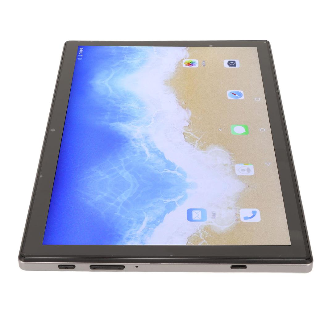 10 Inch Tablet 6G RAM 128G ROM 1920x1200 IPS Display Screen Grey Calling Tablet PC for Android 12 100‑240V