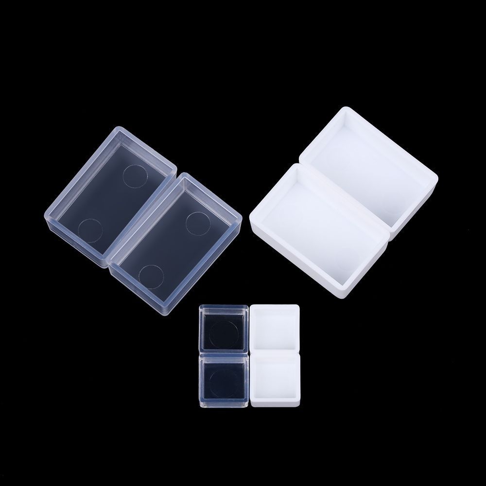 5/20/50pcs Mini Size Pigment Box Plastic Paint Pans Watercolor Pans  DIY Watercolor Oil Painting