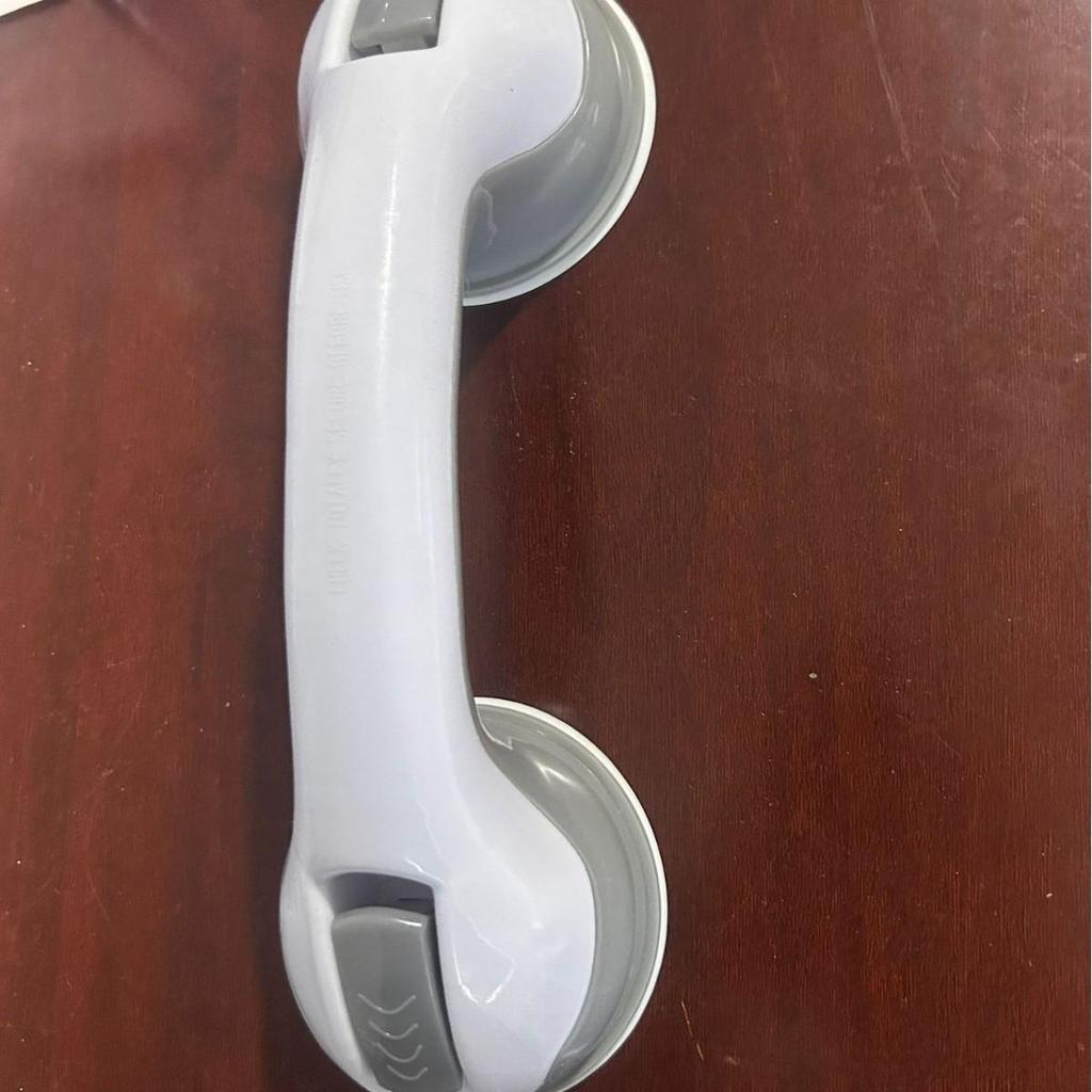 Bathroom Safety Handrail with Suction Cups - Punch-Free Barrier for Elderly & Children