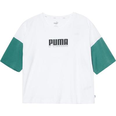 Logo Casual Sports Cotton Breathable Round Neck Short Sleeve Drop Shoulder T-Shirt Women T-Shirt White 845608-52