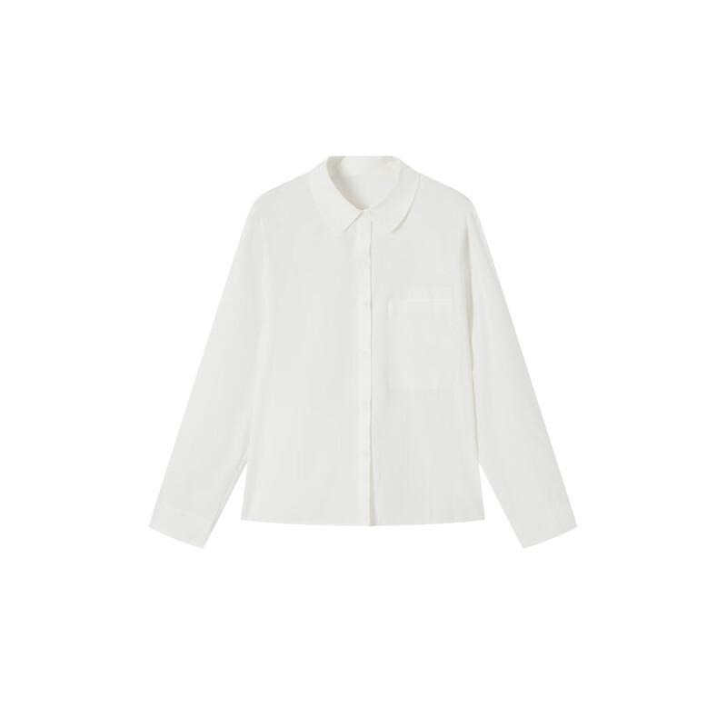 Elva Island Women s Autumn Long Sleeve Lapel Casual Shirt L