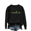 Women's Fashion Daily Versatile Casual Sweatshirts Long Sleeve Round Neck Top Sweatshirts