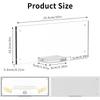 Modern Simple Acrylic Photo Frame Magnetic Closure Easy Access Display Case For Money Artwork Certificates