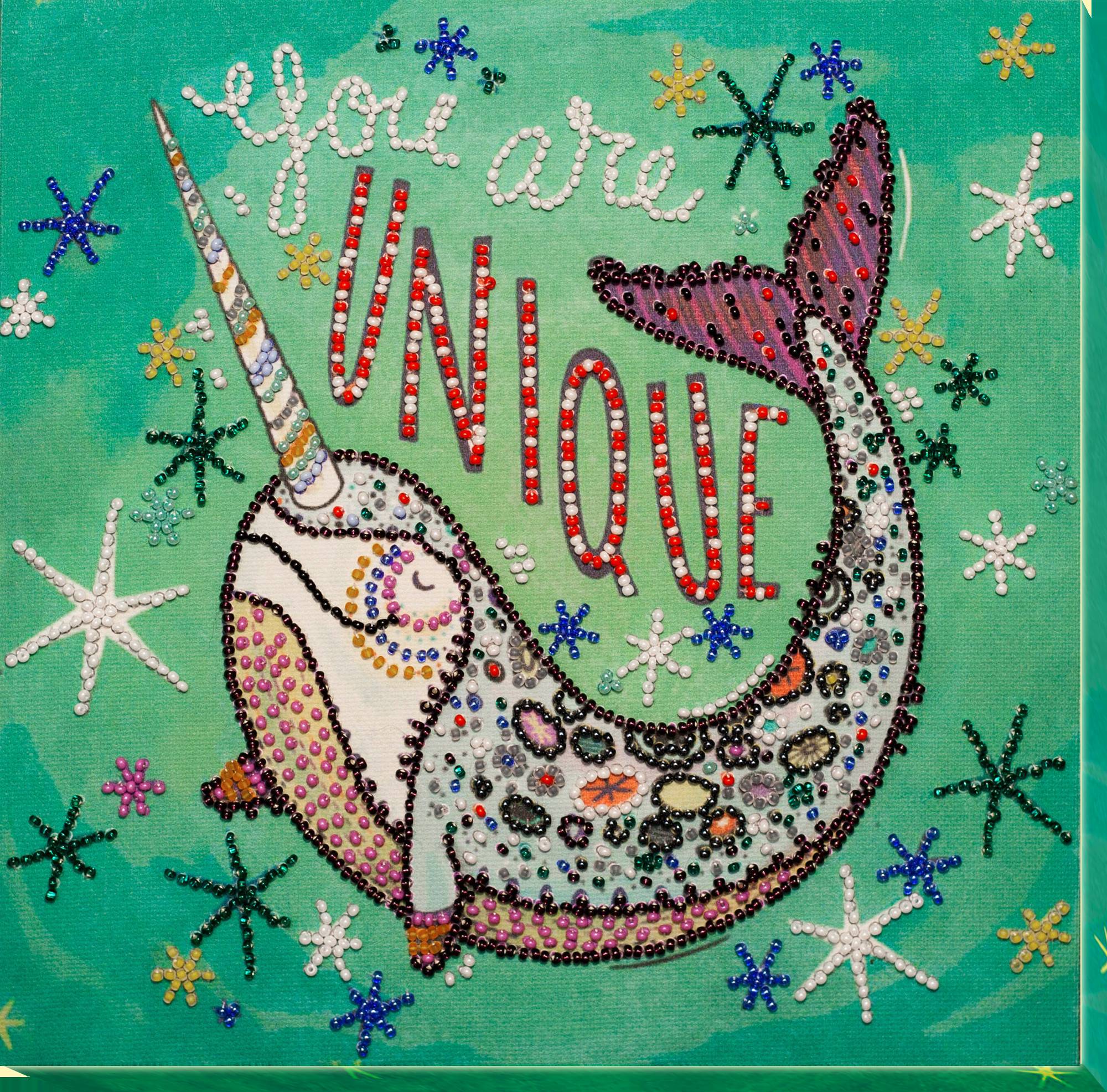 

Набір-міді для вишивання бісером на натуральному художньому холсті Абрис Арт Тварини Unique 200x200mm