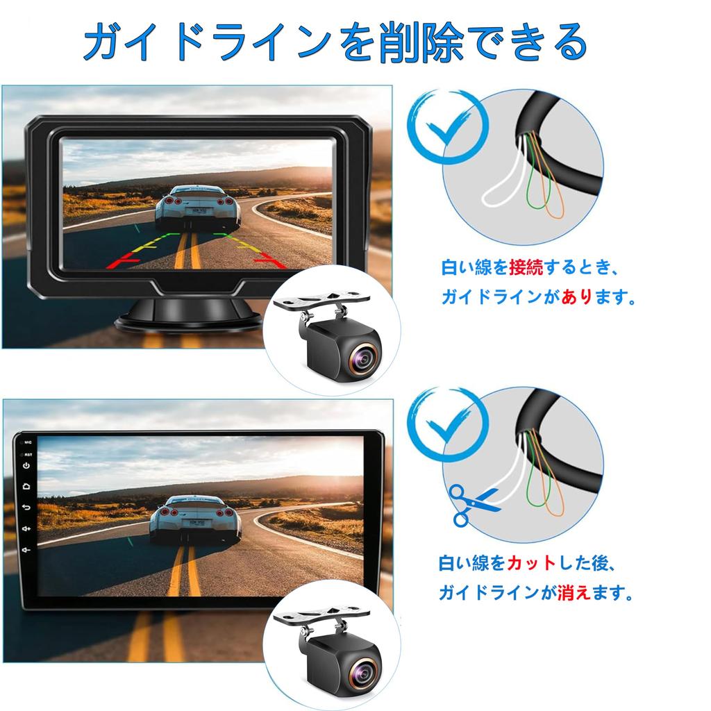 720P Rear Camera, 720P, Latest Super Night Vision Function, Rear Camera, Side Camera, For