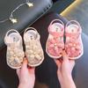Mädchen Sandalen Blumen Süße Weiche Kinder Strandschuhe Kinder Sommer Blumen Sandalen Prinzessin Mode Niedlich Hohe Qualität