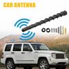 7 inch Universal Car Antenna Aerial AM FM Radio Signal Antenna Replacement With 7 Screws Car Accessories For VW Toyota Honda BMW