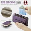 Suitable for iPhone 16 phone case, Apple 17 wallet leather case, Samsung S24 flip cover with zipper, Z Fold6