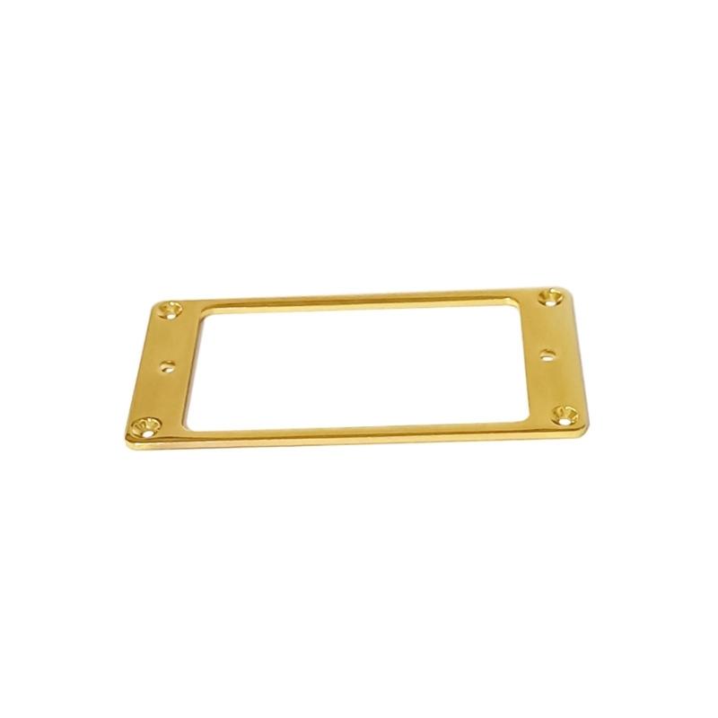 2 Pack Professional Guitarists Accessory Metal Humbucker Pickup Mounting Rings with Fittings Humbucker Frame for Guitar