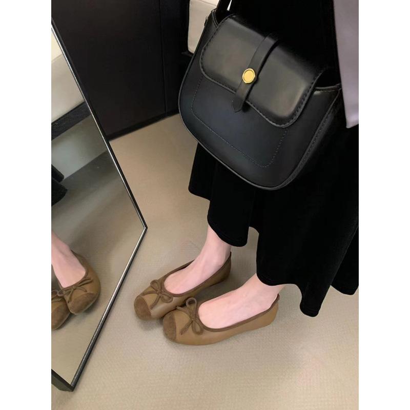 

Нежные балетки женские туфли на плоской подошве французские ретро мягкие серебристые новые китайские красные туфли весенние маленькие ароматные ветряные женские туфли 39