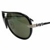 Very Good Sunglasses M.FLAPS Teardrop Black 925 Mens Used